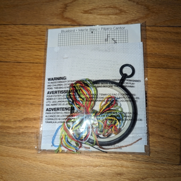 $5 Mary & Co Bluebird Mini Cross Stitch Kit 3.25” Hoop, 2013 - Picture 3 of 3